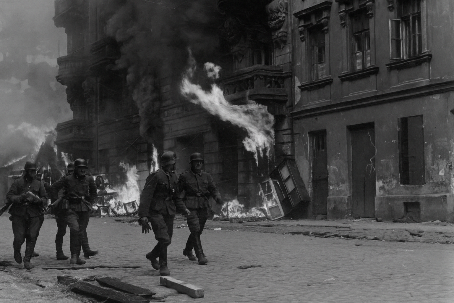 Accadde oggi: i nazisti mettono fine alla rivolta del ghetto di Varsavia