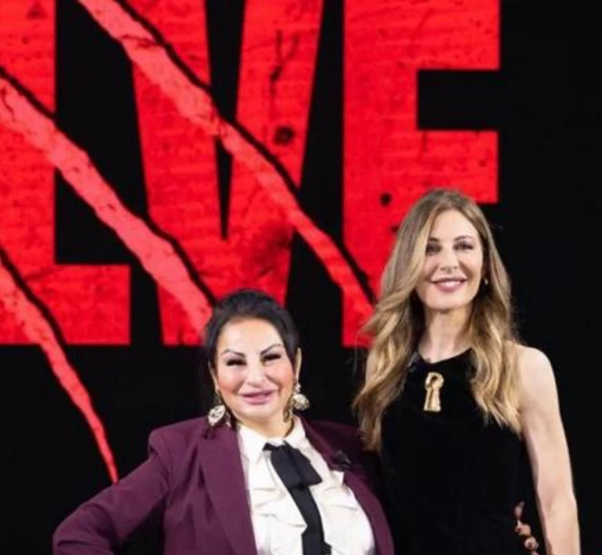 Set del programma Belve su Rai 2