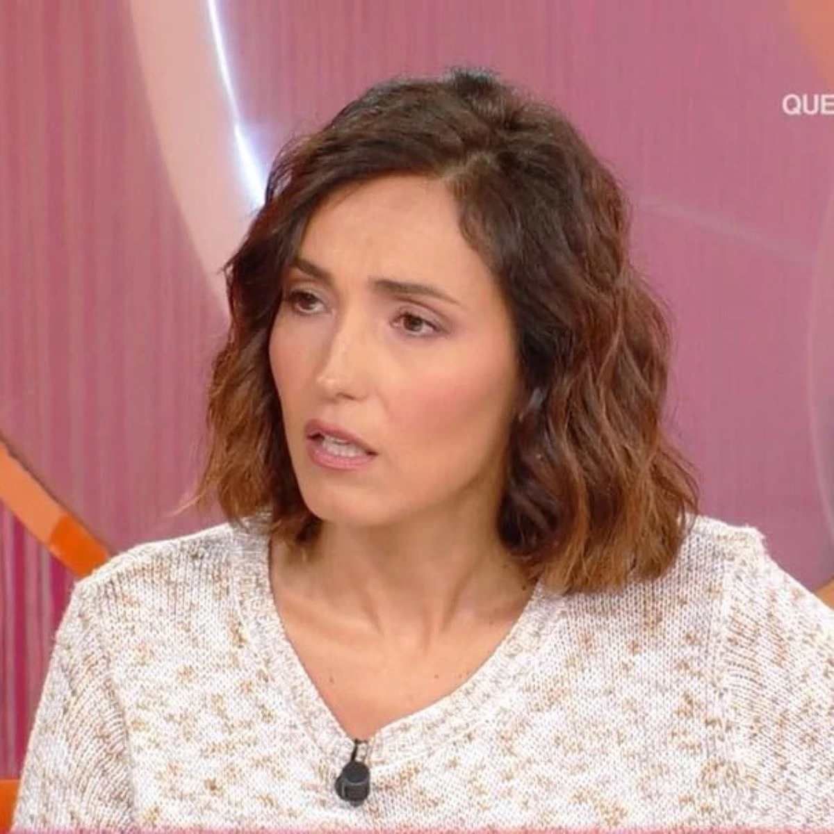 Caterina Balivo reagisce alla battuta di Mariotto