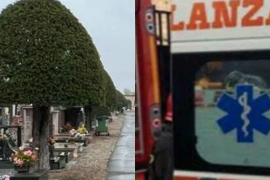 Donna Cade Tomba Cimitero