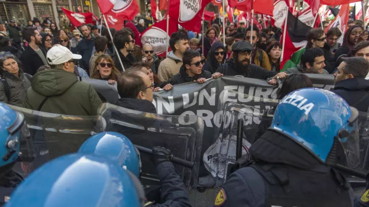 Flotilla, esplode la violenza per la Palestina: città italiane a ferro e fuoco