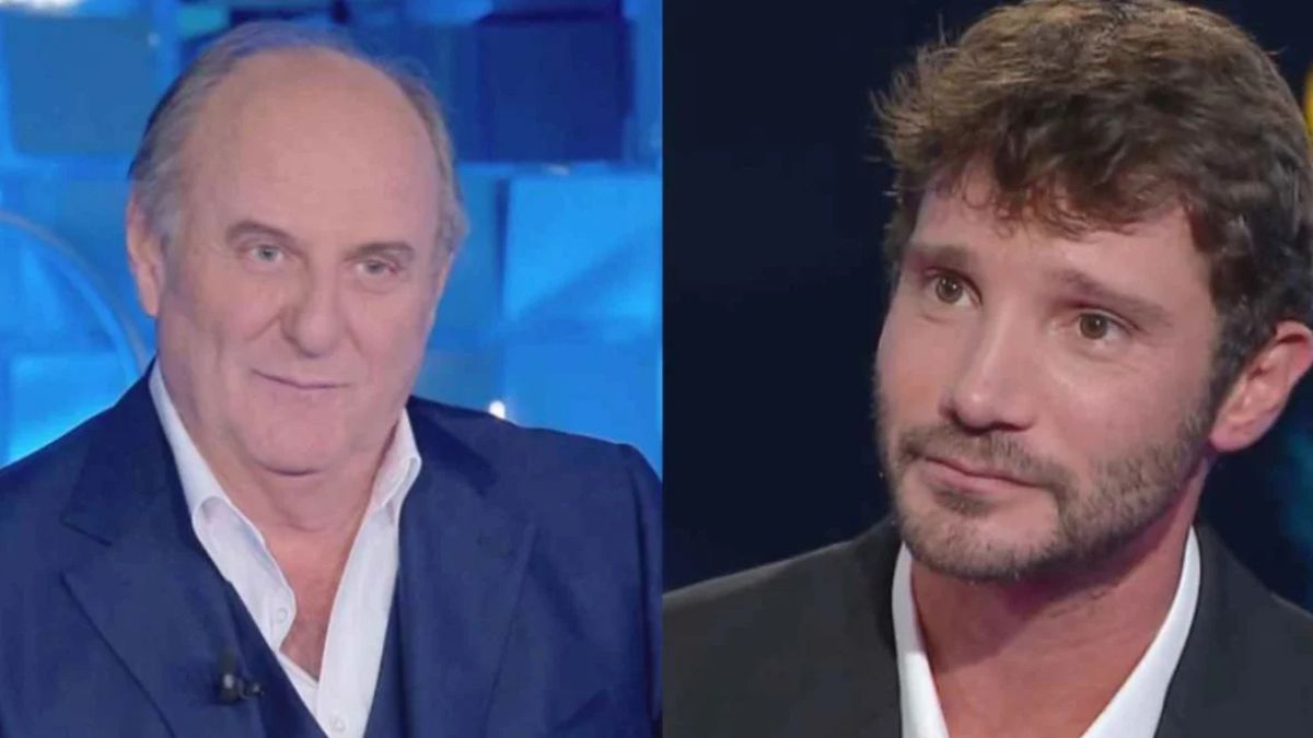Stefano De Martino durante un evento pubblico