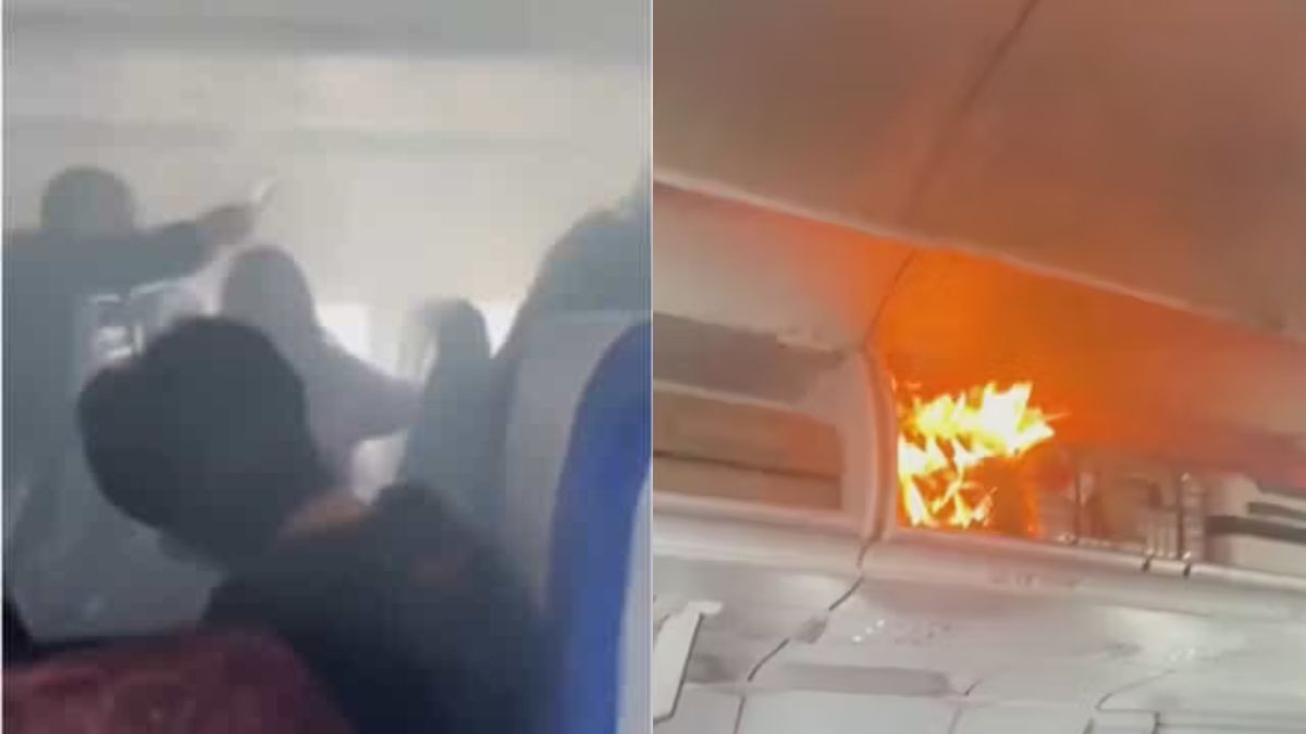 Fuoco sull’aereo! Terrore tra i passeggeri: cosa è successo VIDEO Fuoco sull’aereo! Terrore tra i passeggeri: cosa è successo VIDEO