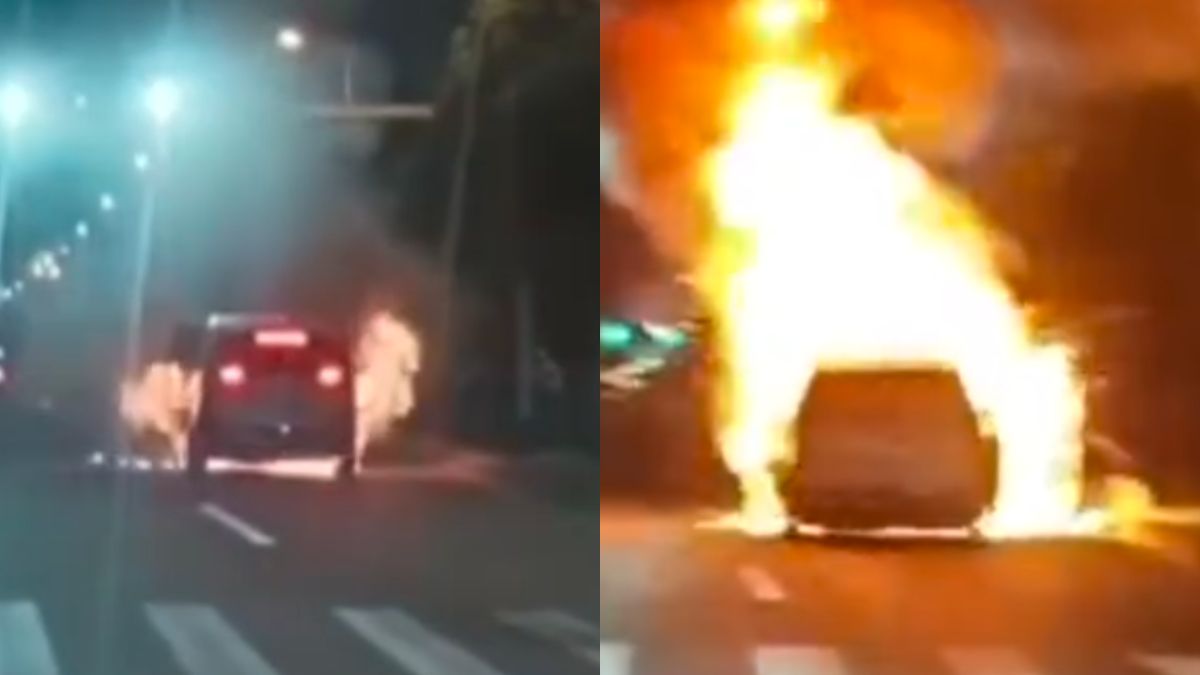 Auto elettrica prende fuoco all’improvviso, le immagini shock: “Come è possibile” Auto elettrica prende fuoco all’improvviso, le immagini shock: “Come è possibile”