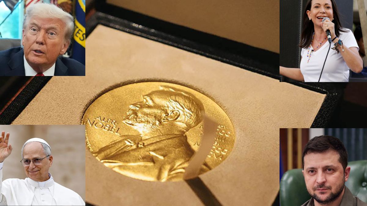 María Corina Machado riceve il Premio Nobel per la Pace 2025