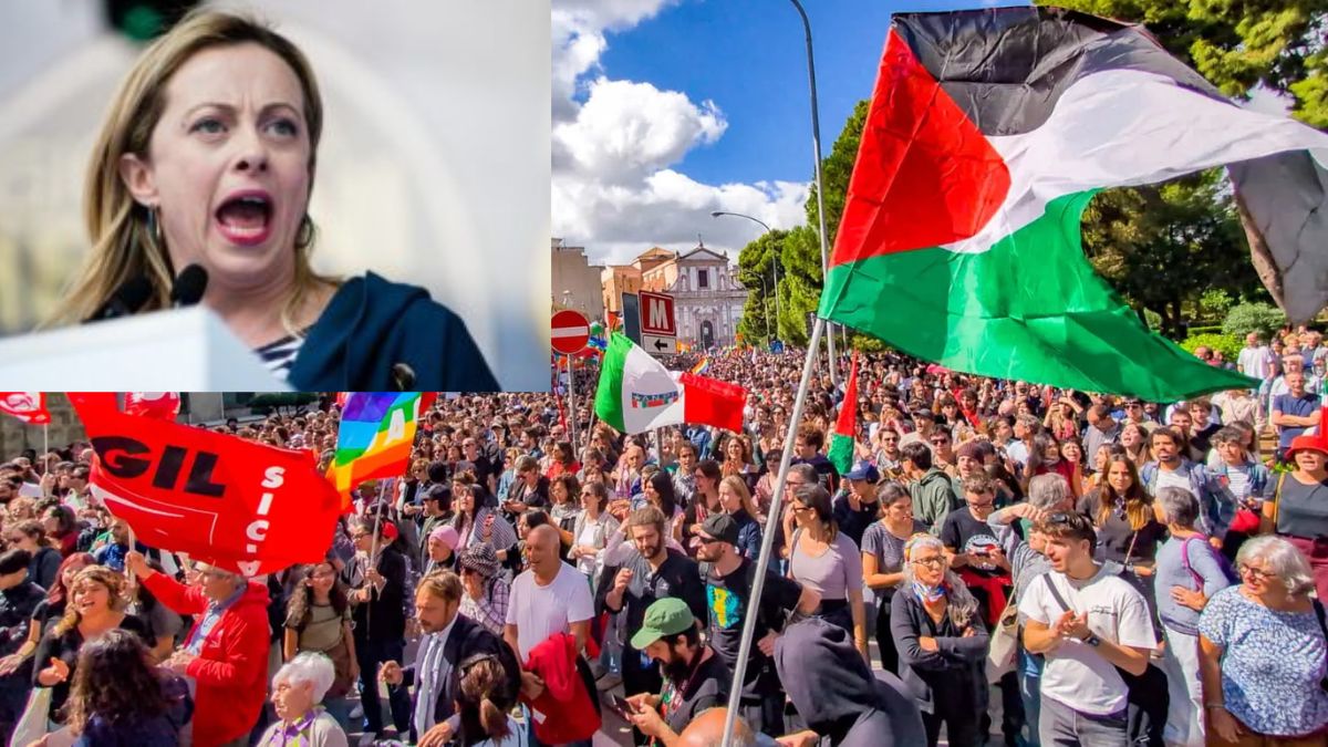 A Roma si torna in piazza per Gaza, in migliaia partiti da Porta San Paolo