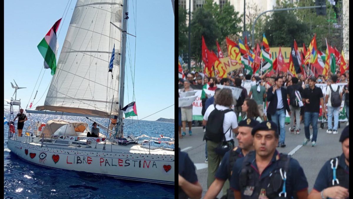 Flotilla nella zona a rischio, avvistati gli israeliani. Meloni: “Fermatevi, irresponsabili”