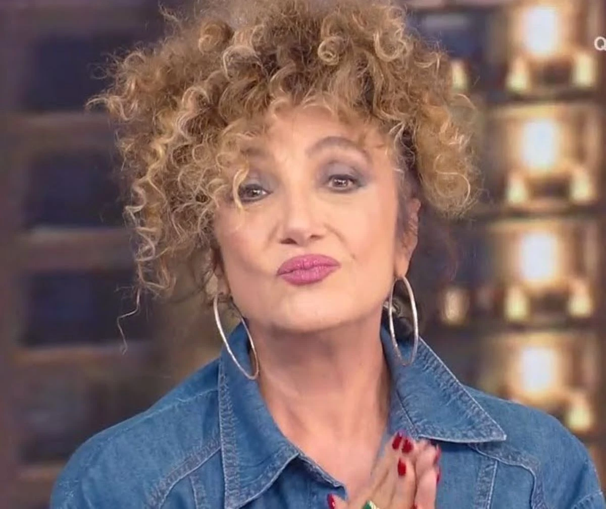 Marcella Bella durante Ballando con le stelle