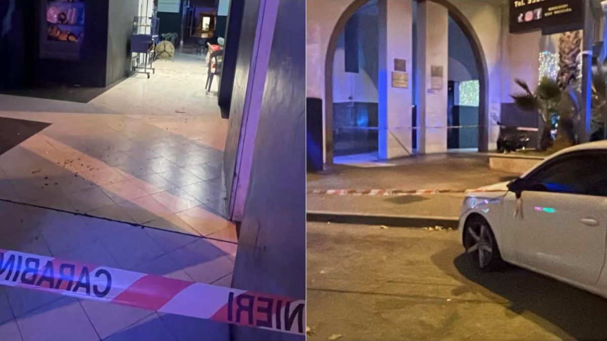 Italia sparatoria bar polizia