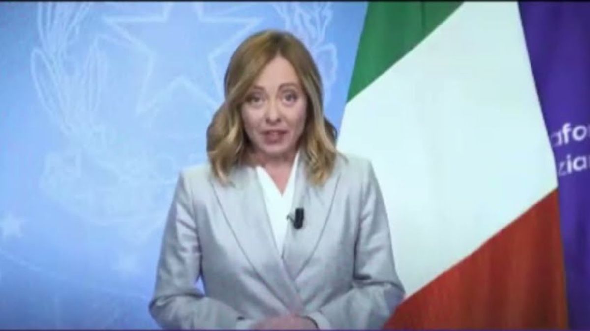 truffa finto video Meloni
