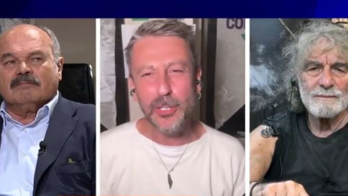 mi vergogno di essere italiano flotilla scatta la rissa in diretta tv