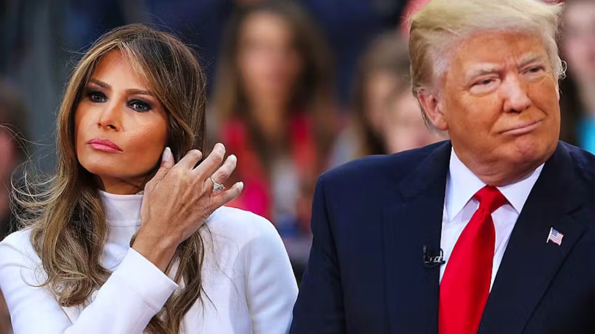 ira Melania contro Trump