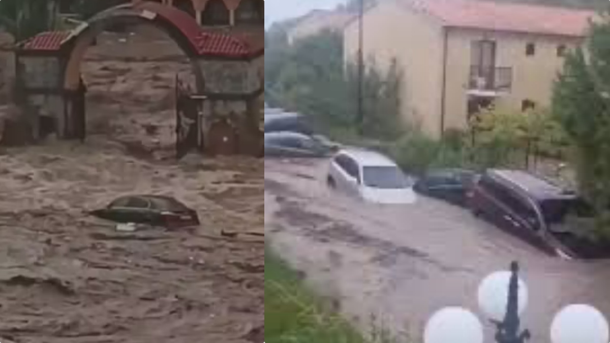 Alluvione improvvisa, l’inferno in un attimo: danni enormi. Pioggia ancora battente