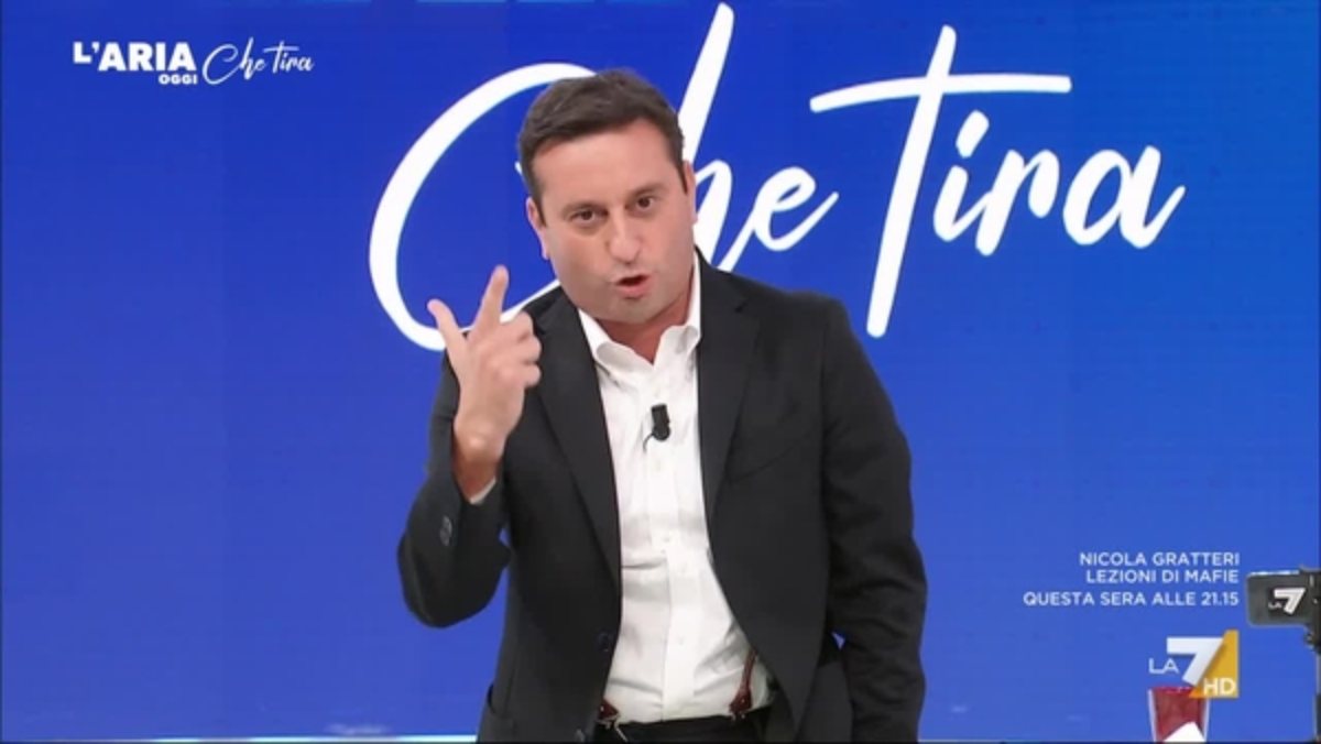 david parenzo assente a l8217aria che tira svelato il motivo c8217entra proprio lui incredibile