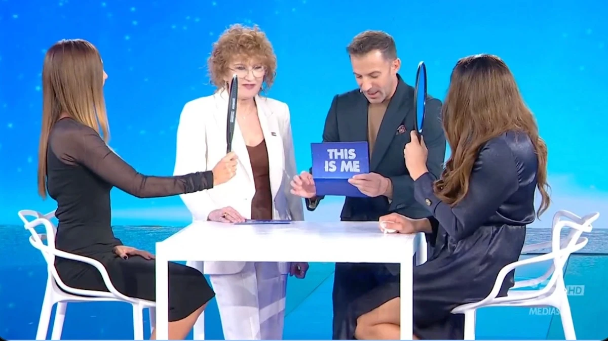 Silvia Toffanin saluta il pubblico di This is me