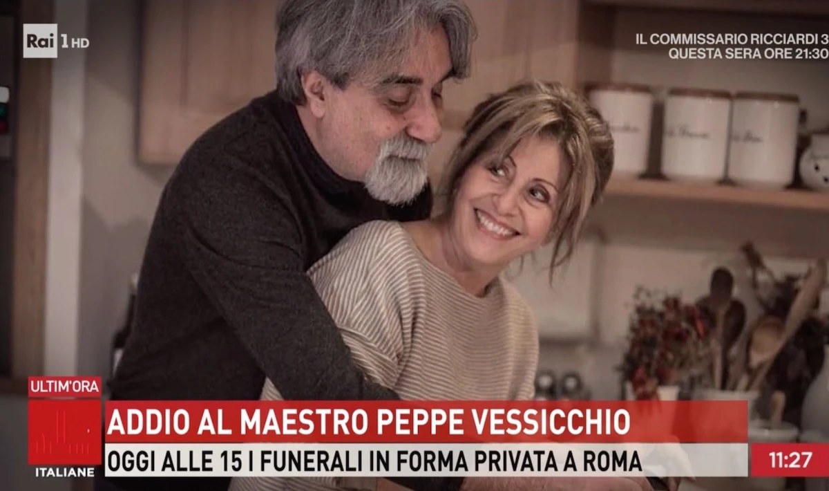 Alessia Vessicchio in collegamento da Monte Sacro durante Storie Italiane