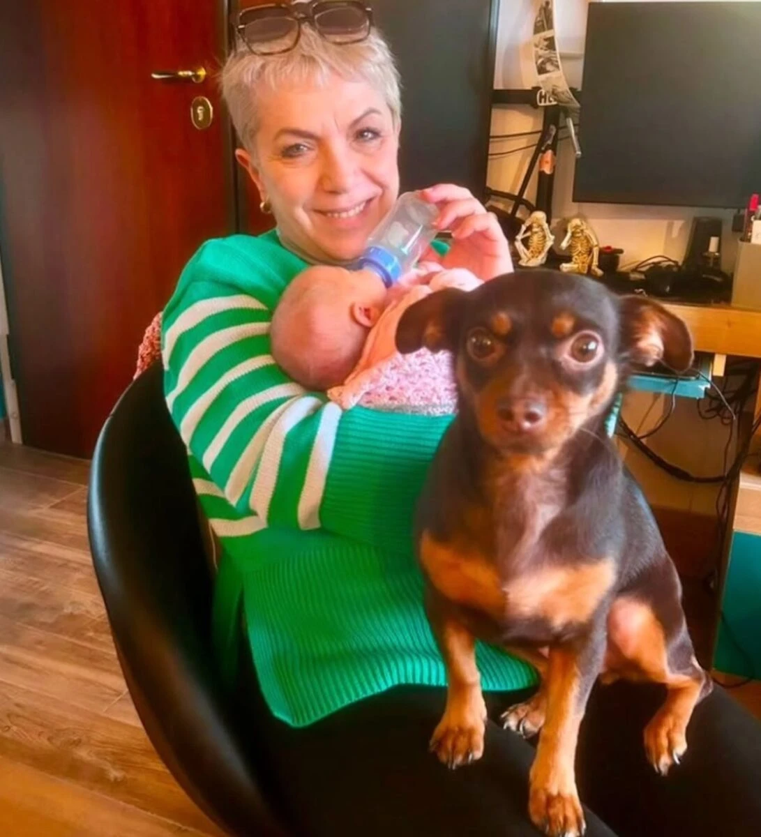 Rosanna Banfi sorride dopo l’operazione