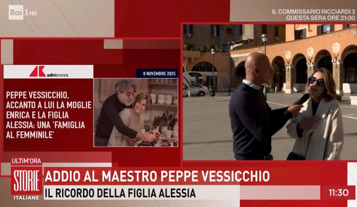 Striscione dedicato a Peppe Vessicchio nel quartiere Monte Sacro