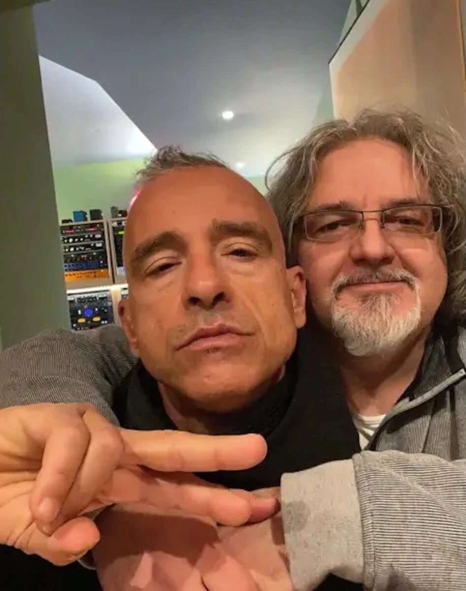 Giordano Mazzi con colleghi musicisti