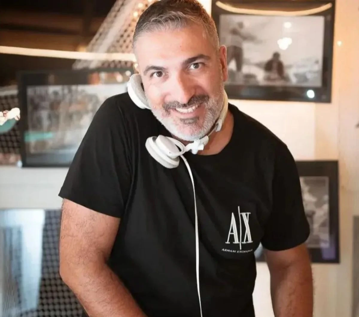 Il dj Andrea Paci al Carnevale di Viareggio