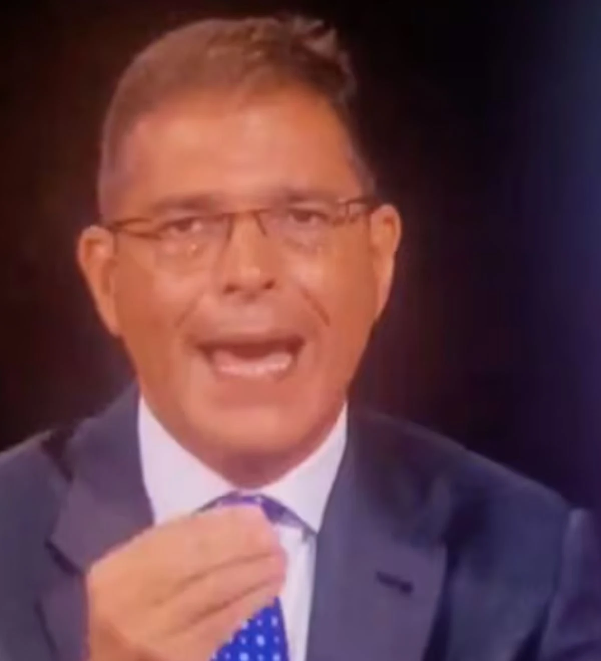 Daniele Capezzone durante un evento pubblico