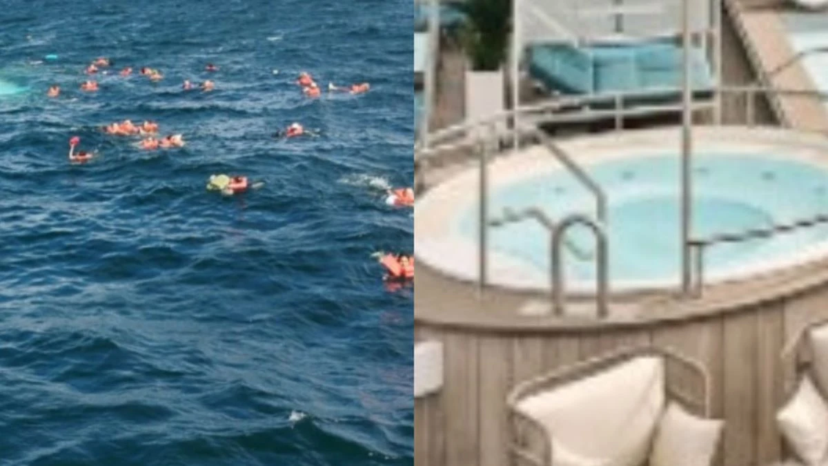 paura in crociera imbarcazione affonda durante un8217escursione 55 persone in mare