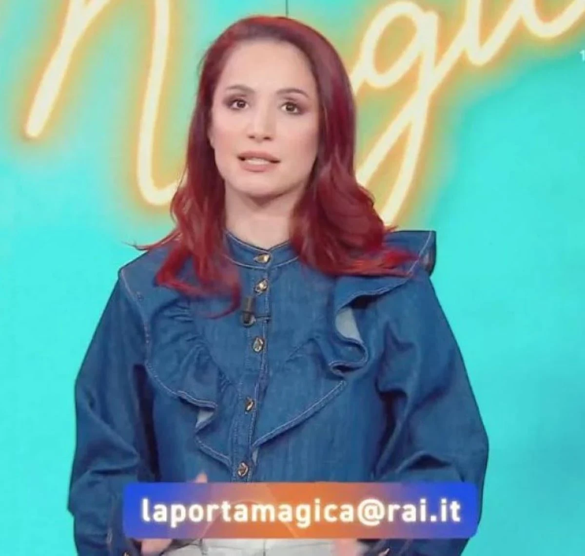 Andrea Delogu sul palco di Ballando con le stelle