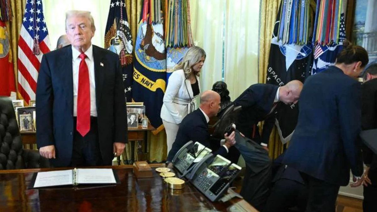 Trump parla, malori nello Studio Ovale! Cosa è successo Trump parla, malori nello Studio Ovale! Cosa è successo