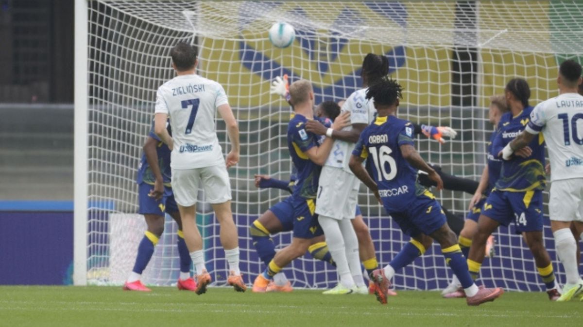 L’Inter batte il Verona all’ultimo respiro: decide un autogol al 94′, è 2-1