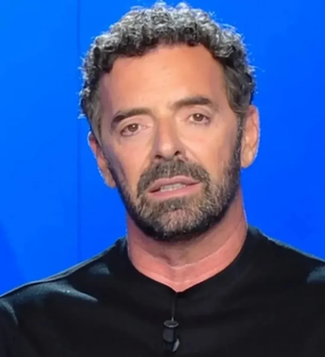 Alberto Matano durante La vita in diretta