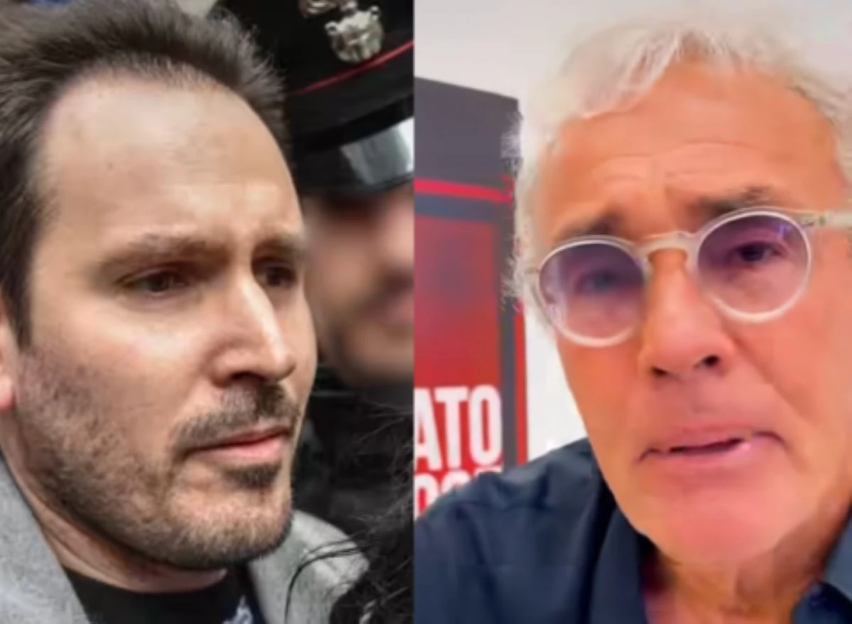 Massimo Giletti commenta il caso Sempio in studio