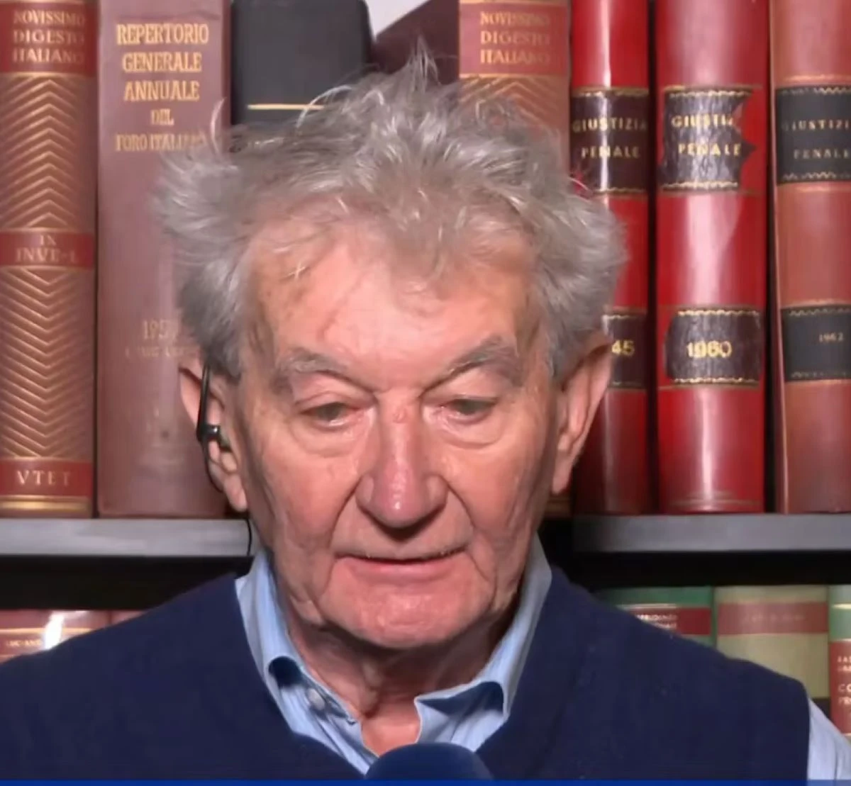 Massimo Lovati collegato durante la trasmissione Lo Stato delle Cose