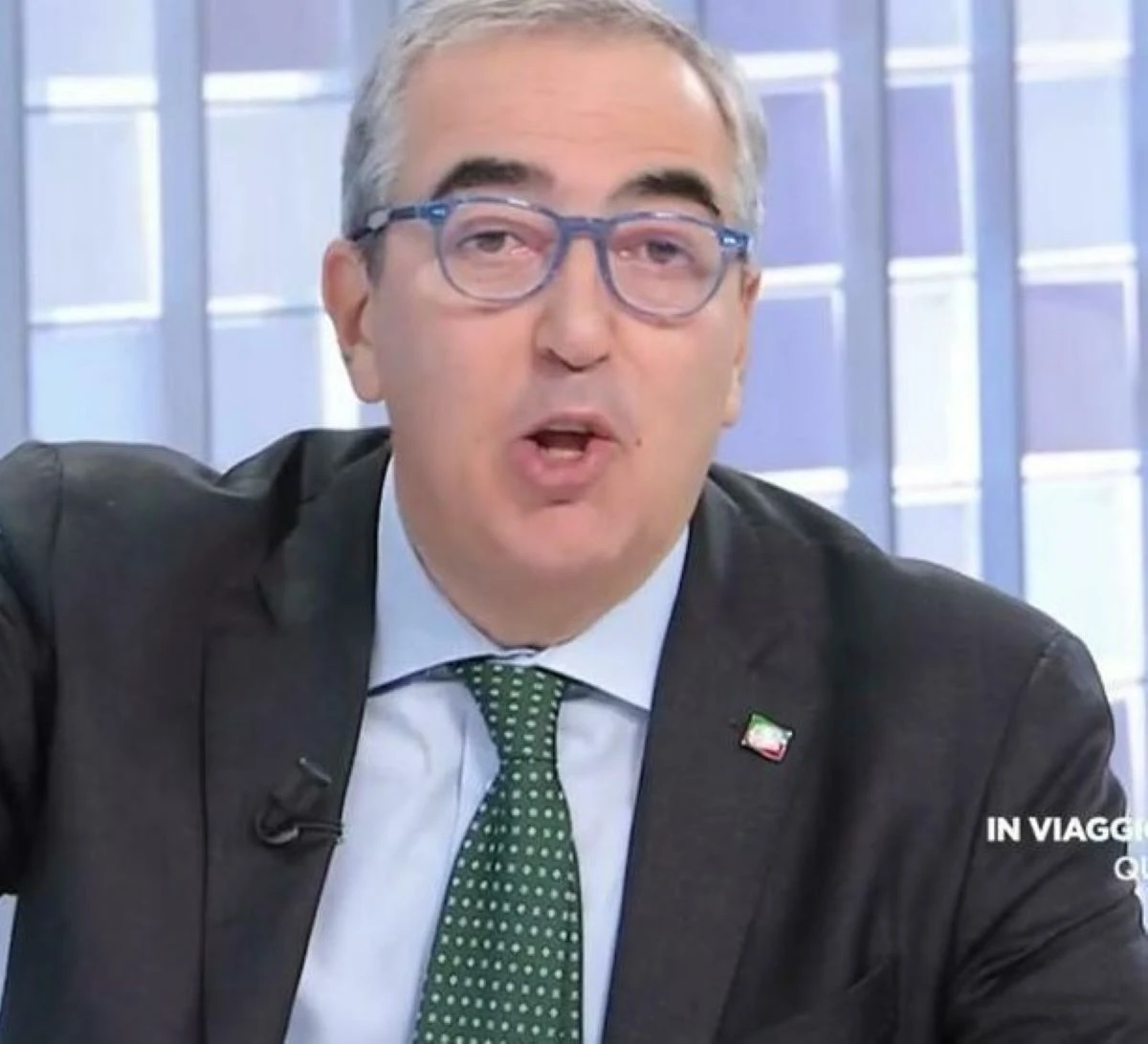 Maurizio Gasparri risponde a David Parenzo in diretta su La7
