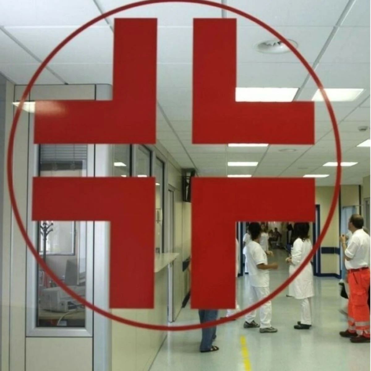 Veduta dell'ospedale San Leonardo di Castellammare di Stabia