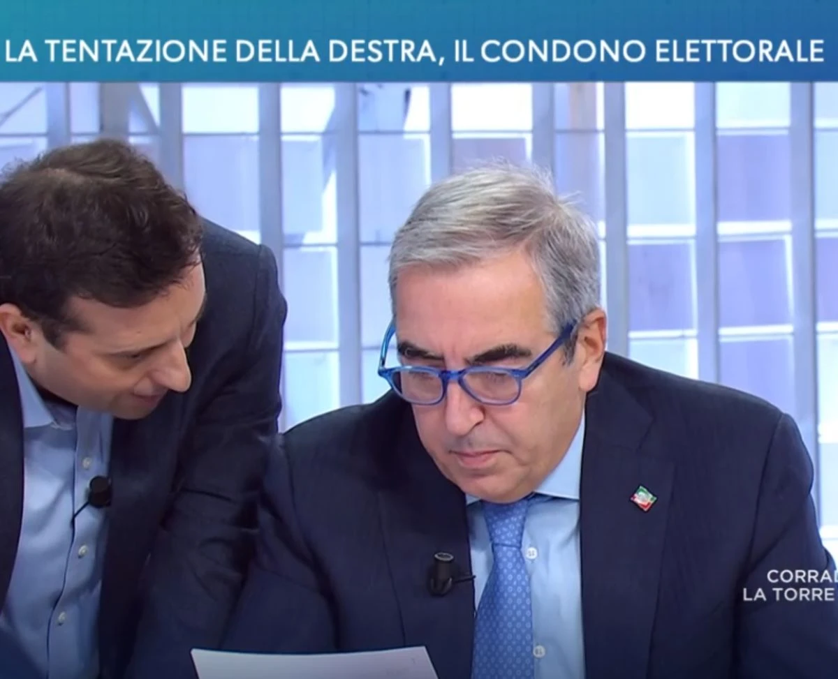 David Parenzo e Maurizio Gasparri a confronto in studio