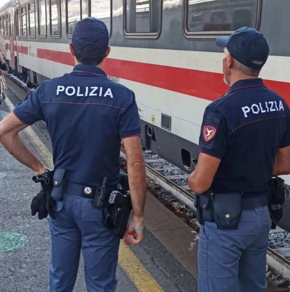 Polizia ferroviaria intervenuta alla stazione di Codogno