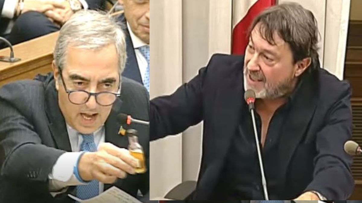 Gasparri interrompe Ranucci rissa