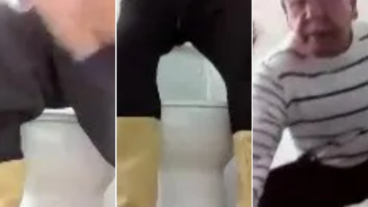 lo sa che la sua telecamera 232 accesa politico va in bagno e si cala i pantaloni durante la riunione tutto in diretta da Thesocialpost.it lo sa che la sua telecamera 232 accesa politico va in bagno e si cala i pantaloni durante la riunione tutto in diretta