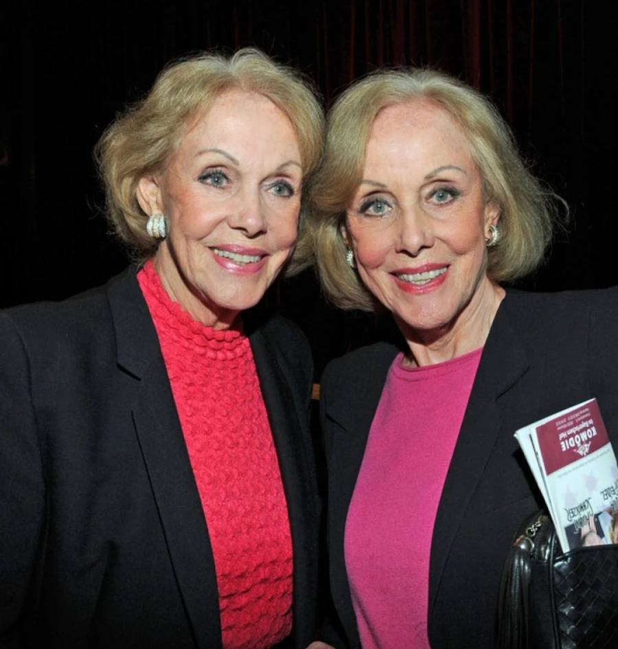 Le gemelle Kessler in un'apparizione televisiva