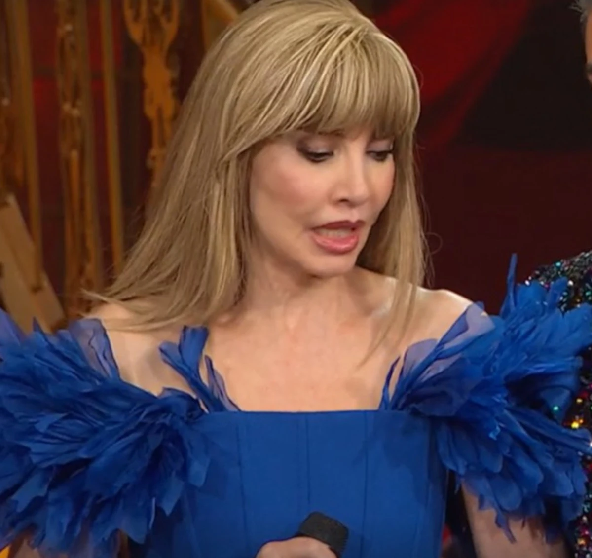 Scena dal programma Ballando con le Stelle