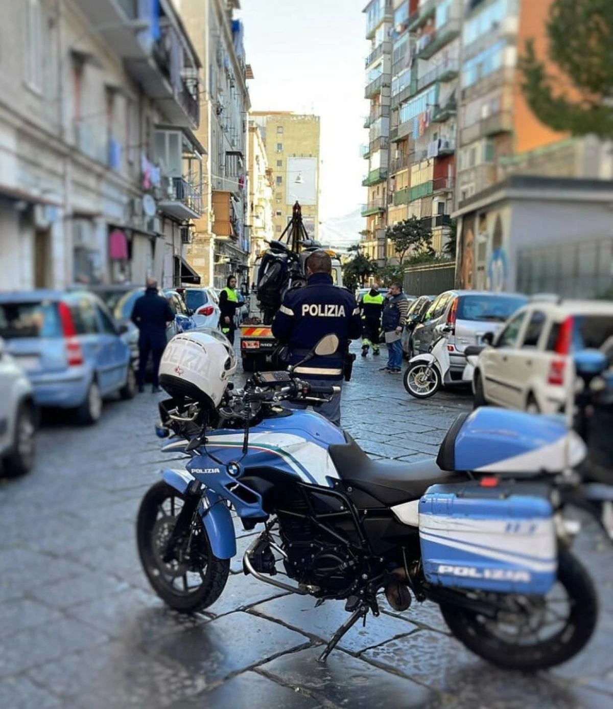 Luogo del ritrovamento del corpo di Barbara Terracciano a Pomigliano d'Arco