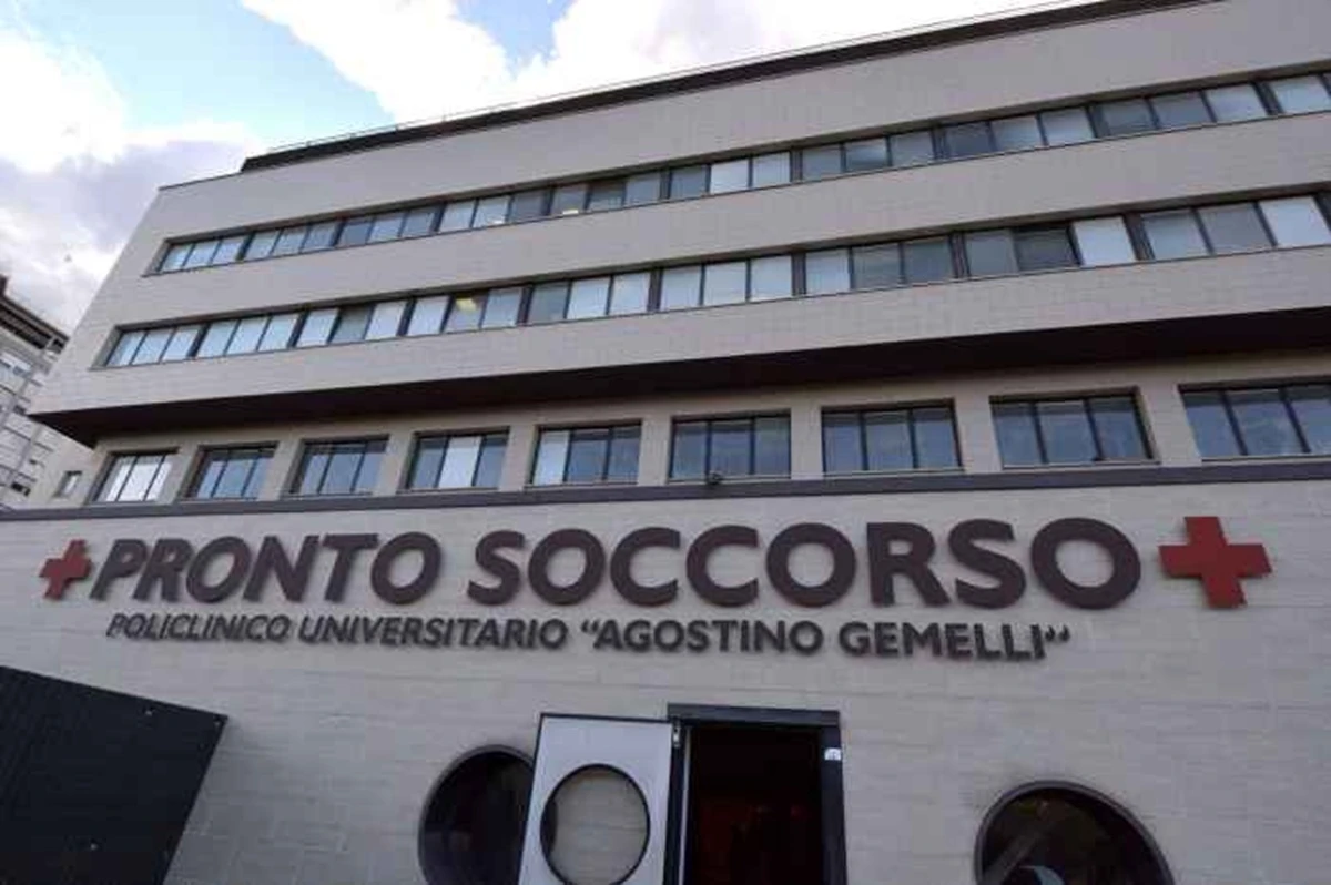 Ospedale Gemelli di Roma, dove è stato trasportato Simone