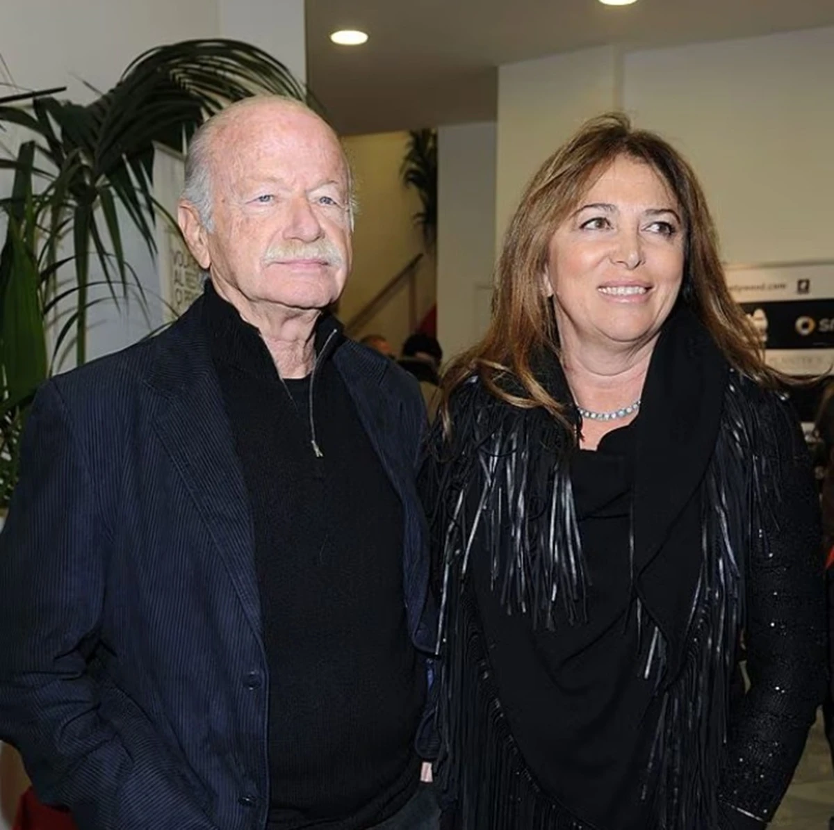 Gino Paoli e sua moglie Paola Penzo