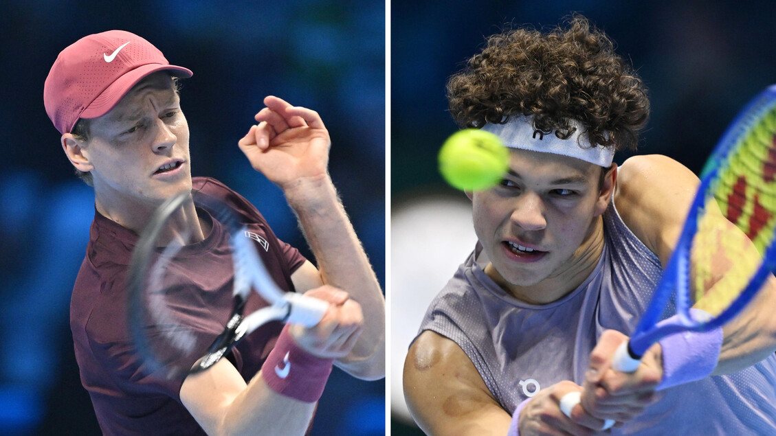 Sinner torna in campo alle Finals: sfida Shelton per chiudere il girone col botto