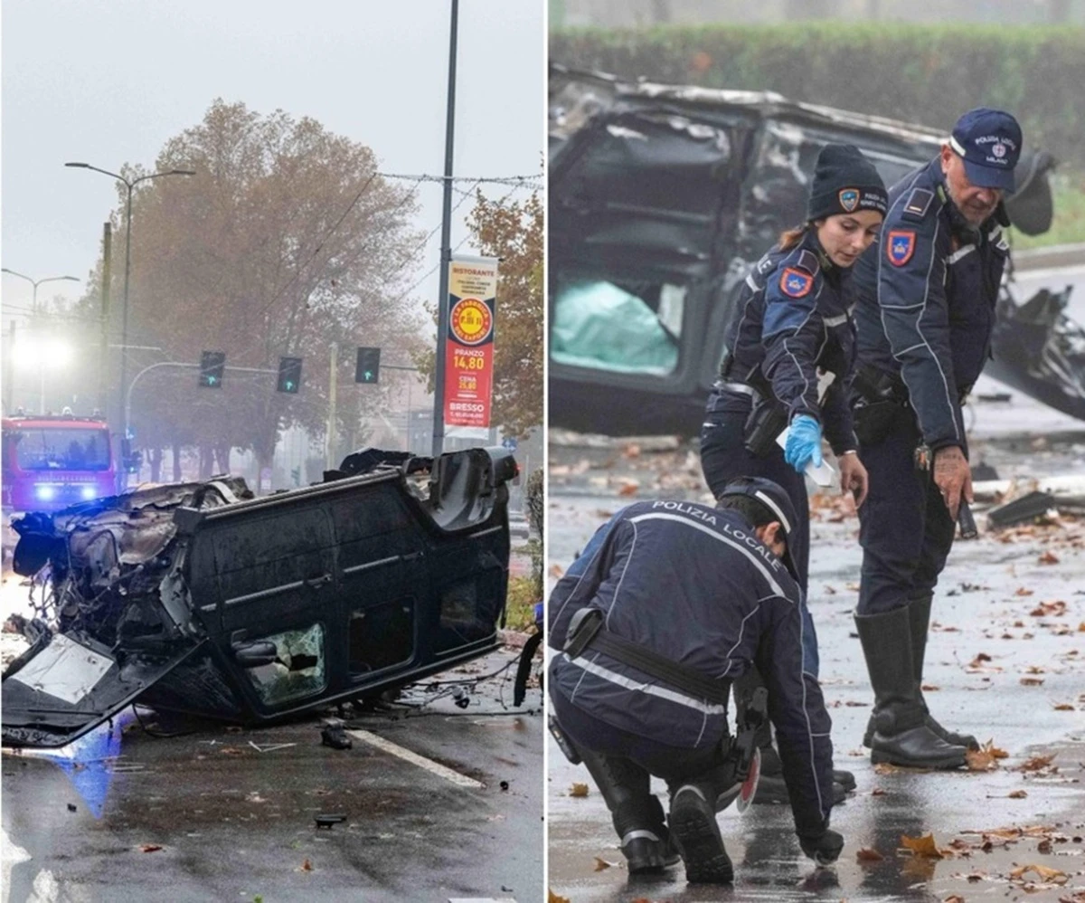 Soccorsi sul luogo dell’incidente a Milano