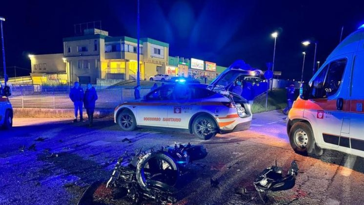 incidente moto mantova morto 29enne