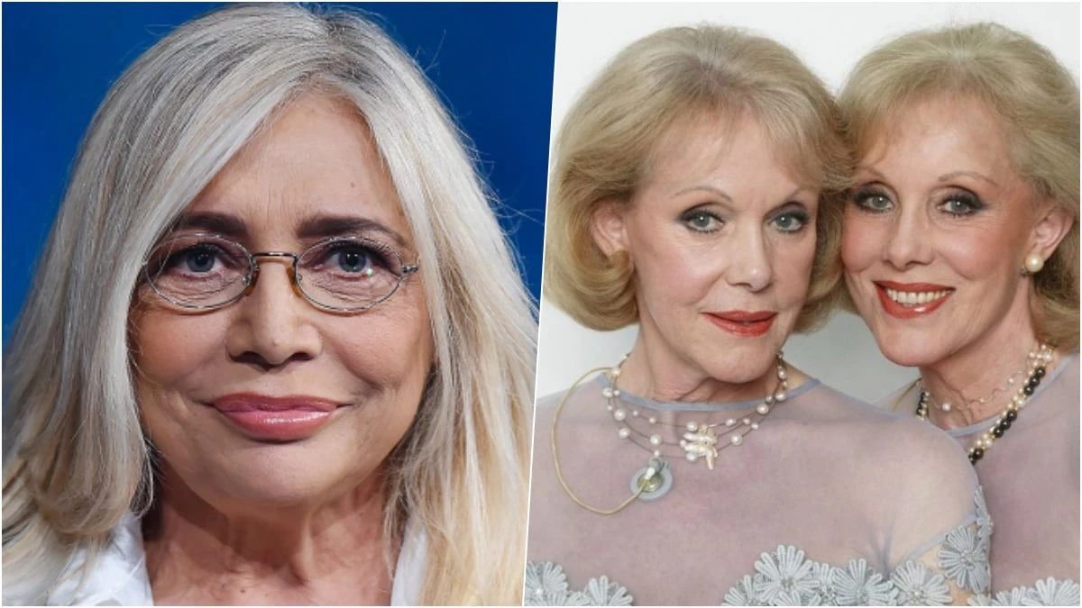 Mara Venier e le gemelle Kessler