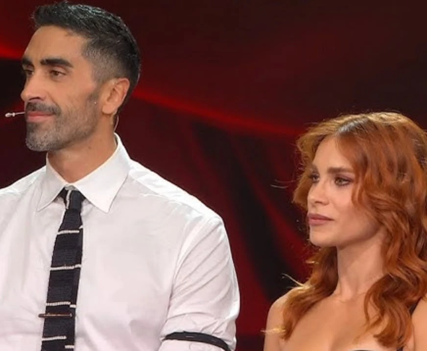 Filippo Magnini nello studio di Ballando con le Stelle