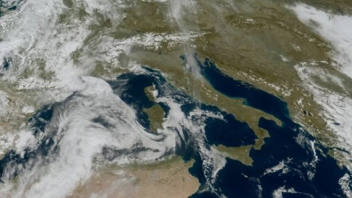 Immagine del meteo autunnale in Italia