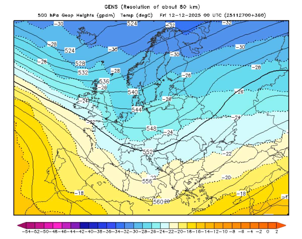 meteo dicembre 2025